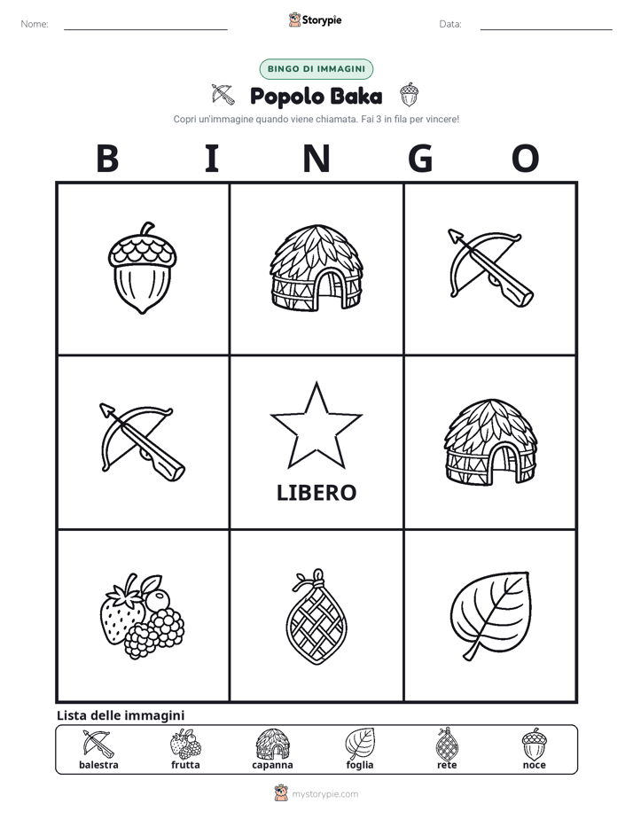Bingo delle Immagini