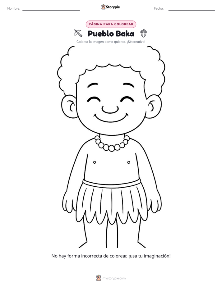 Página para Colorear