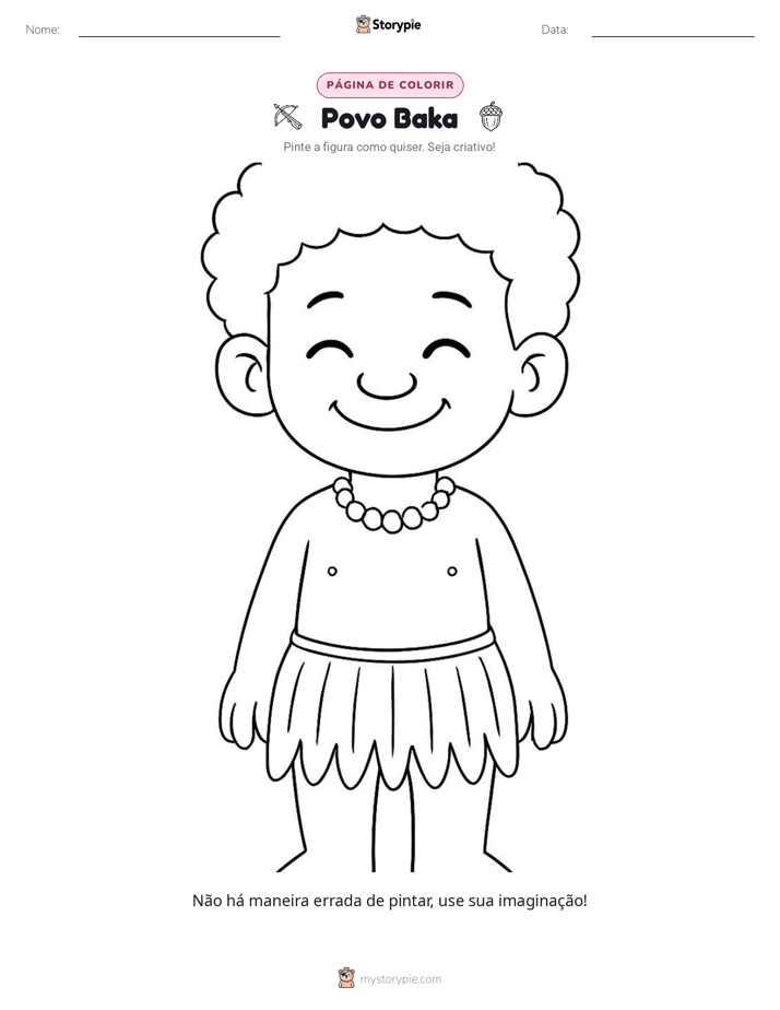 Página para colorir