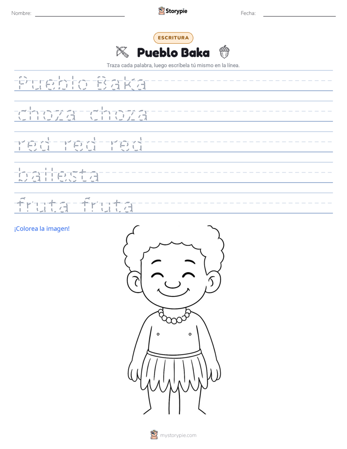 Práctica de Escritura