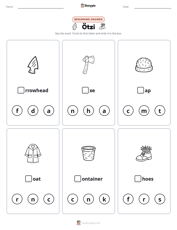 Beginning Sounds