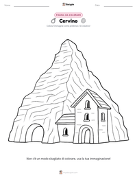 Anteprima della scheda stampabile di Cervino