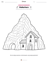 Podgląd drukowalnego arkusza ćwiczeń Matterhorn