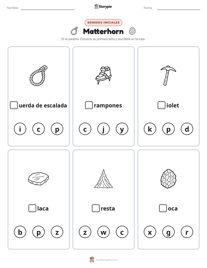 Sonidos Iniciales