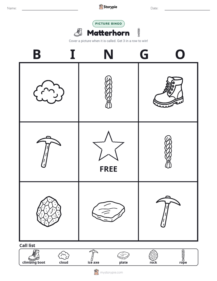 Picture Bingo