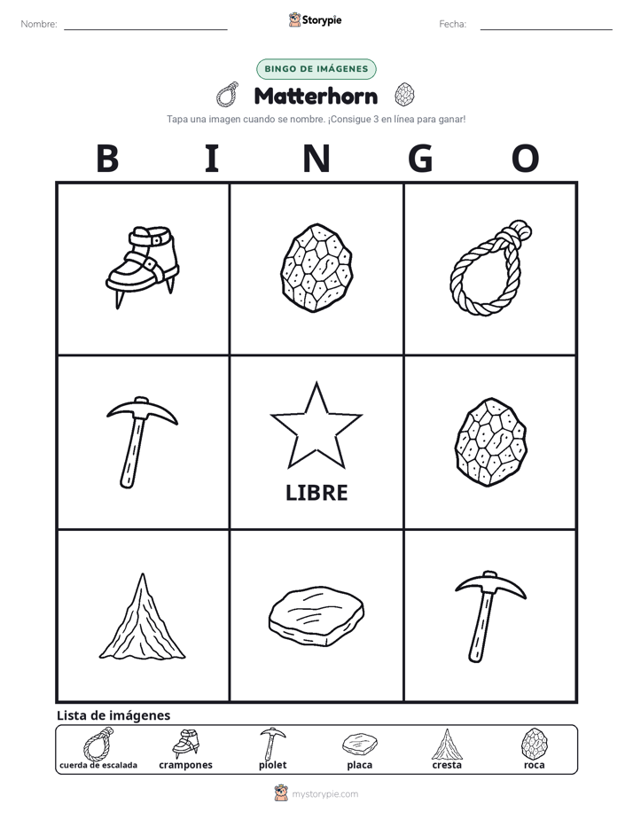 Bingo de Imágenes
