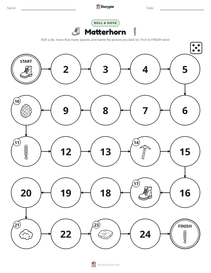 Roll & Move Game