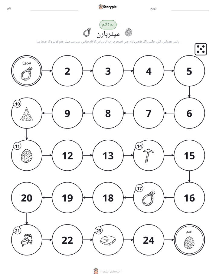 رول اور منتقل کریں کھیل