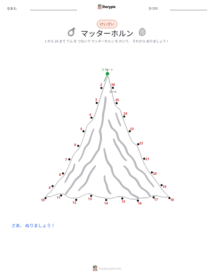 点つなぎ