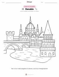 Anteprima della scheda stampabile di Fiume Danubio
