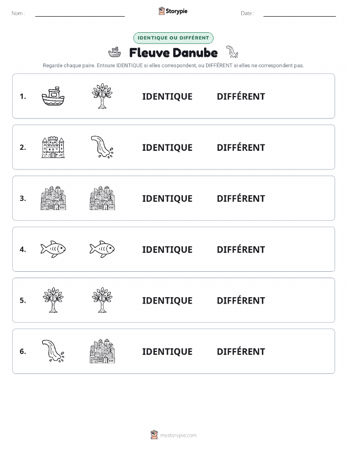 Identique ou Différent