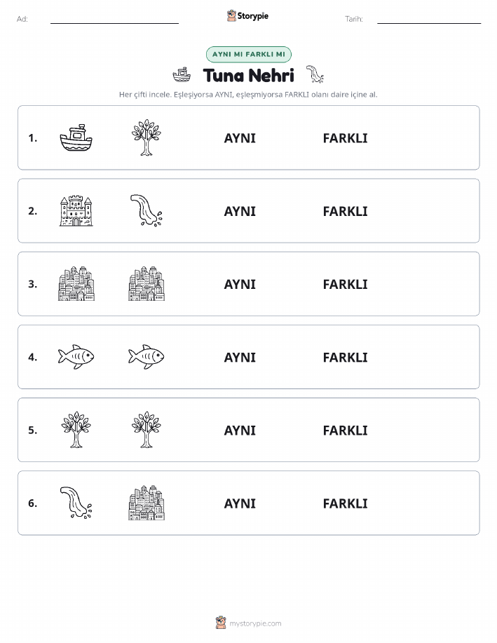 Aynı mı Farklı mı