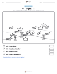Trajan druckbare Arbeitsblatt Vorschau