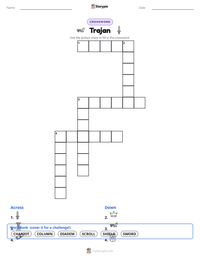 Trajan printable worksheet preview