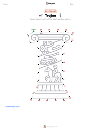 Trajan printable worksheet preview