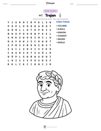 Trajan printable worksheet preview