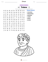 Anteprima della scheda stampabile di Traiano
