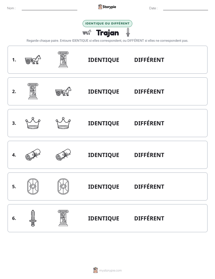 Identique ou Différent