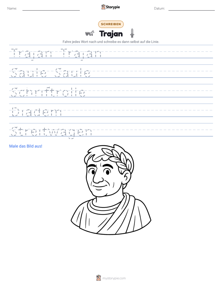 Schreibübung