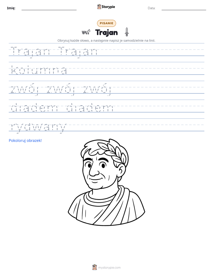 Ćwiczenie Pisania