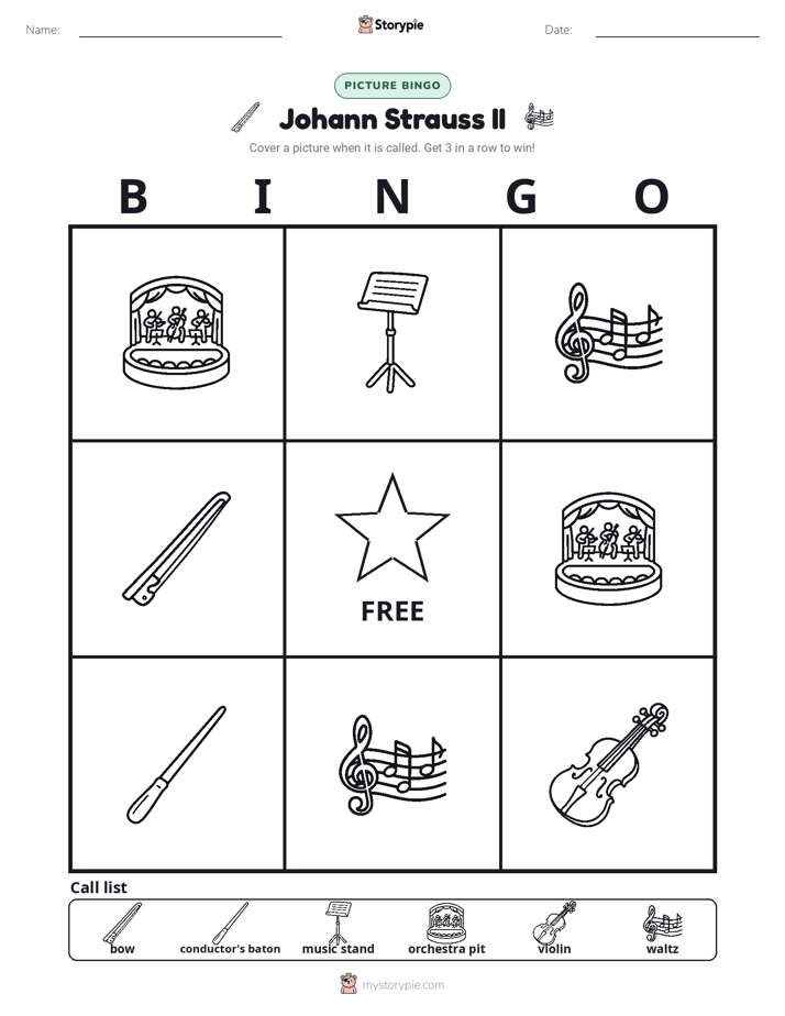 Picture Bingo