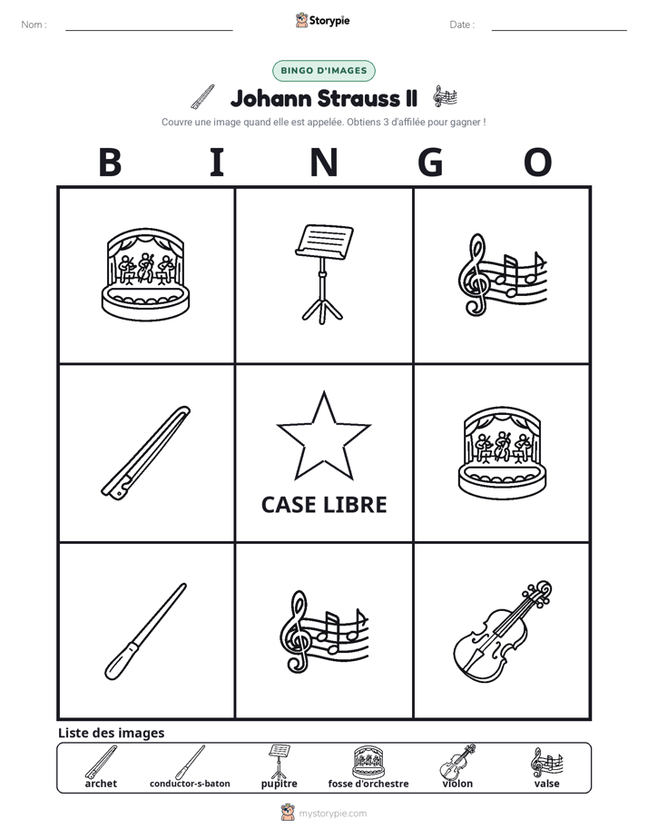 Bingo d'Images