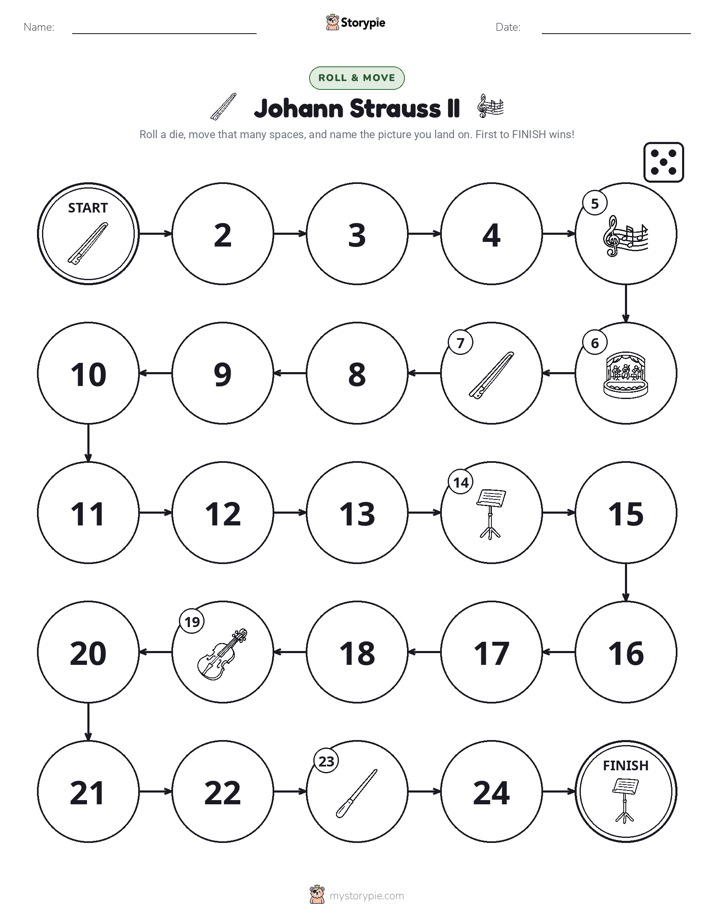 Roll & Move Game