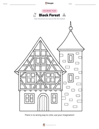 Black Forest printable worksheet preview