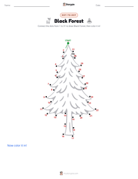 Black Forest printable worksheet preview