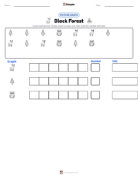 Black Forest printable worksheet preview