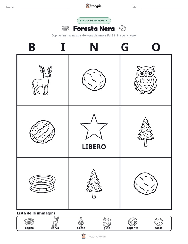 Bingo delle Immagini