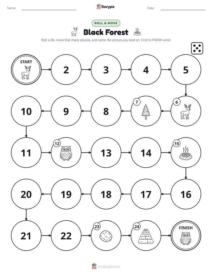 Roll & Move Game