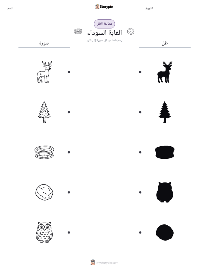 مطابقة الظل