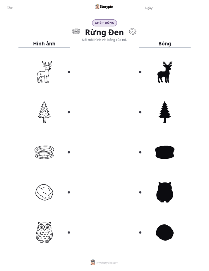 Ghép Hình Bóng