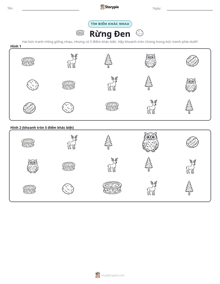 Tìm Sự Khác Biệt