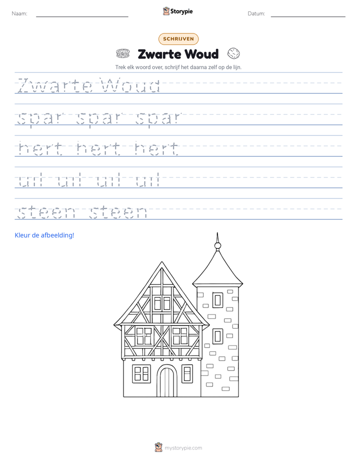 Schrijf Oefening