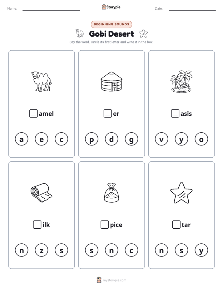 Beginning Sounds