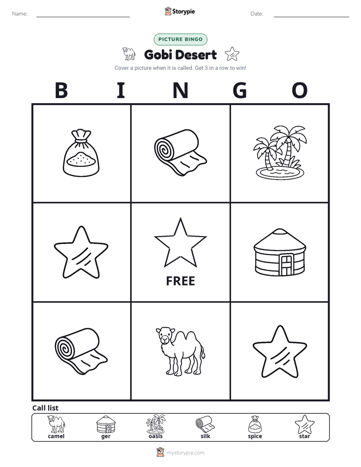 Picture Bingo