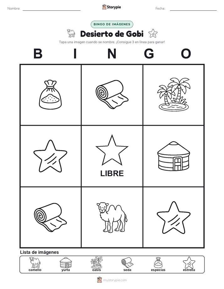 Bingo de Imágenes