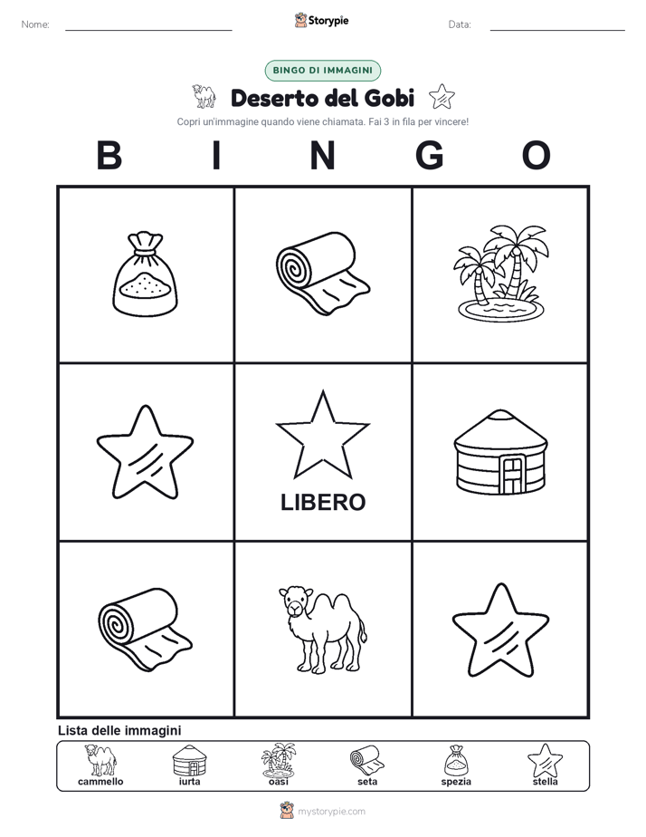Bingo delle Immagini