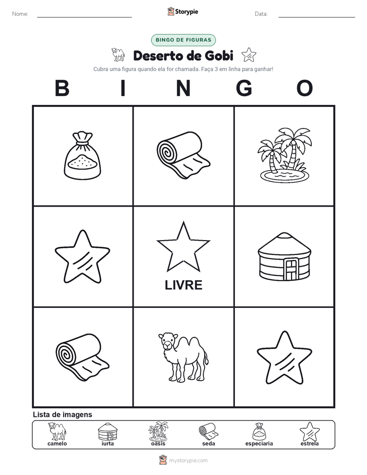 Bingo de Imagens