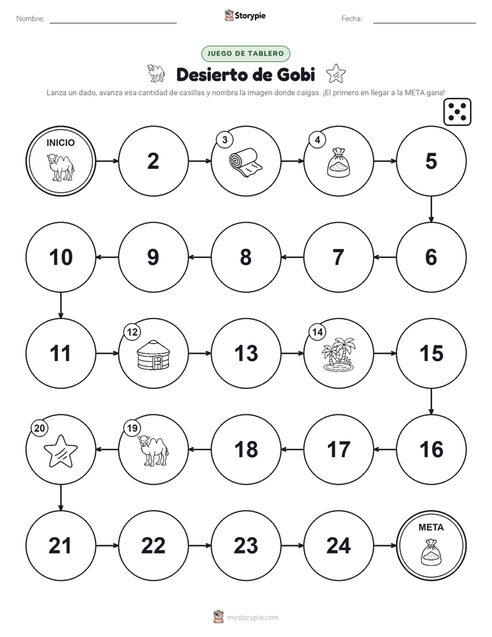 Juego de Rueda y Avanza