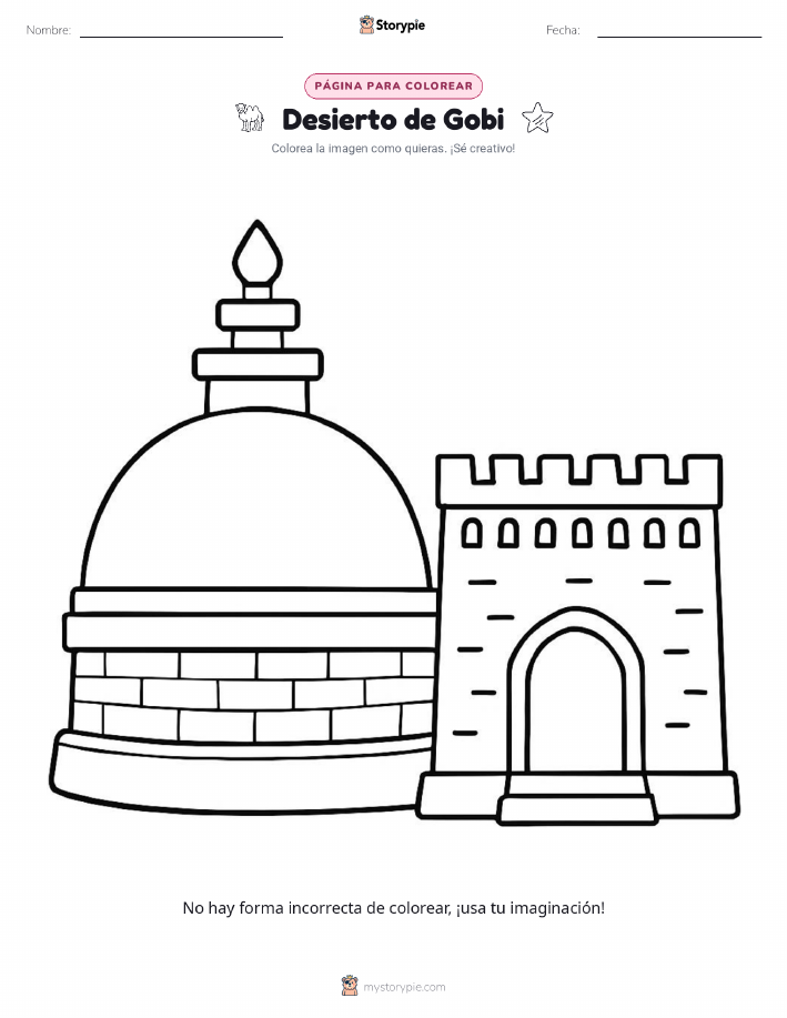 Página para Colorear