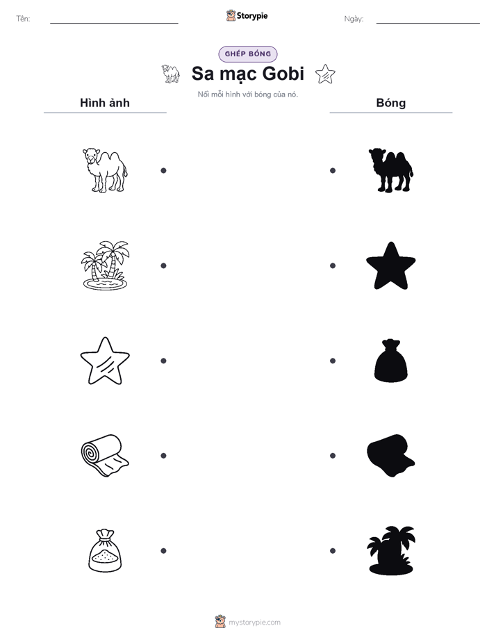 Ghép Hình Bóng