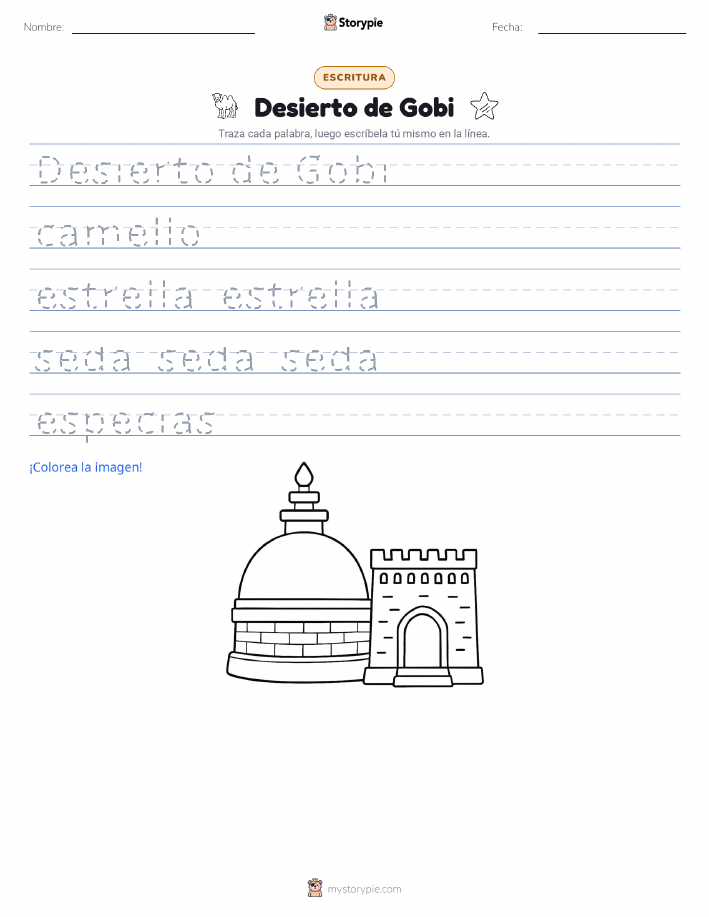 Práctica de Escritura