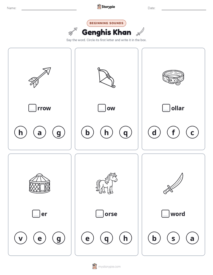 Beginning Sounds