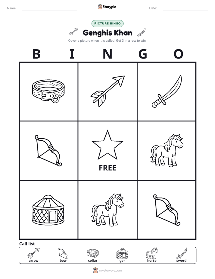 Picture Bingo