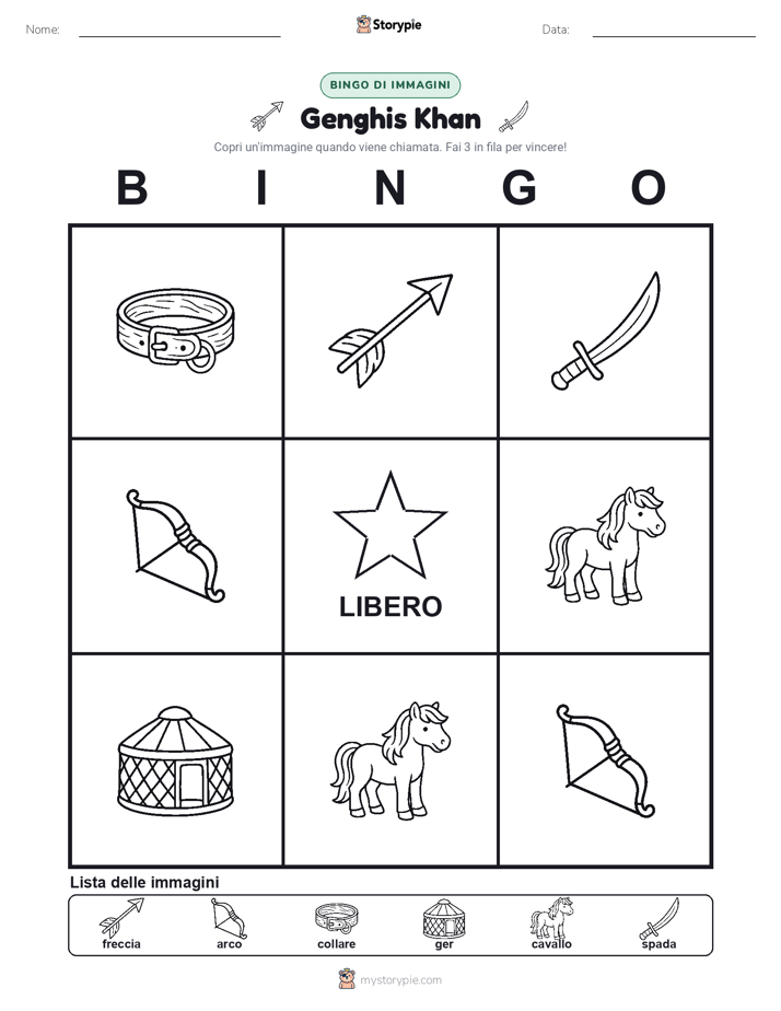 Bingo delle Immagini