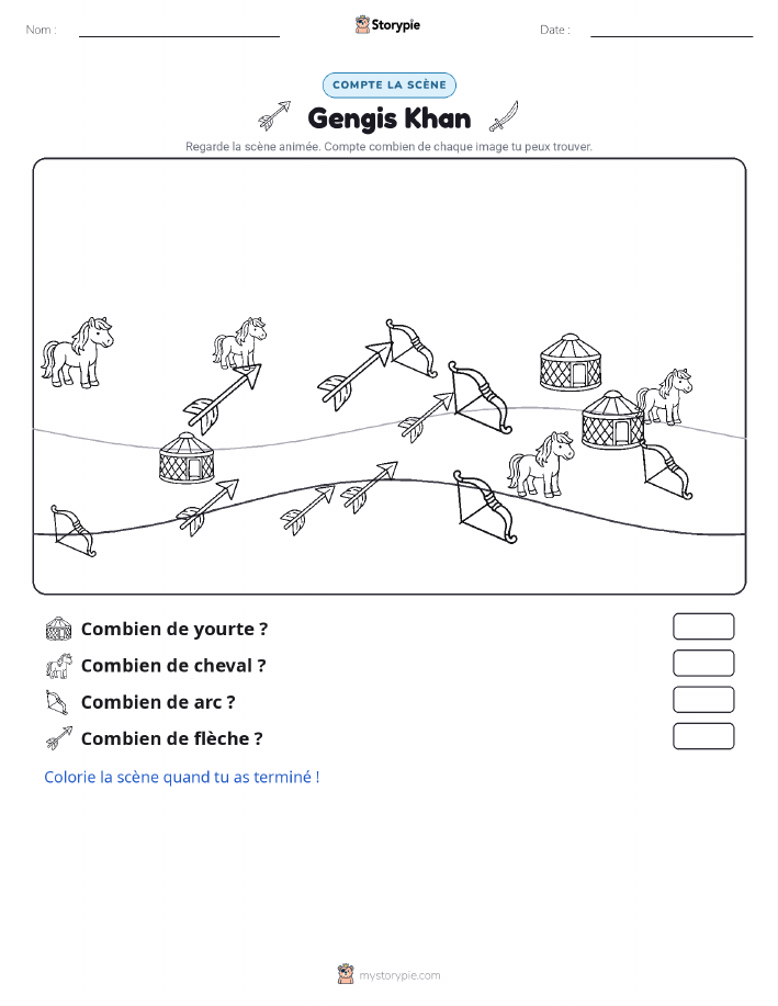 Scène de Comptage