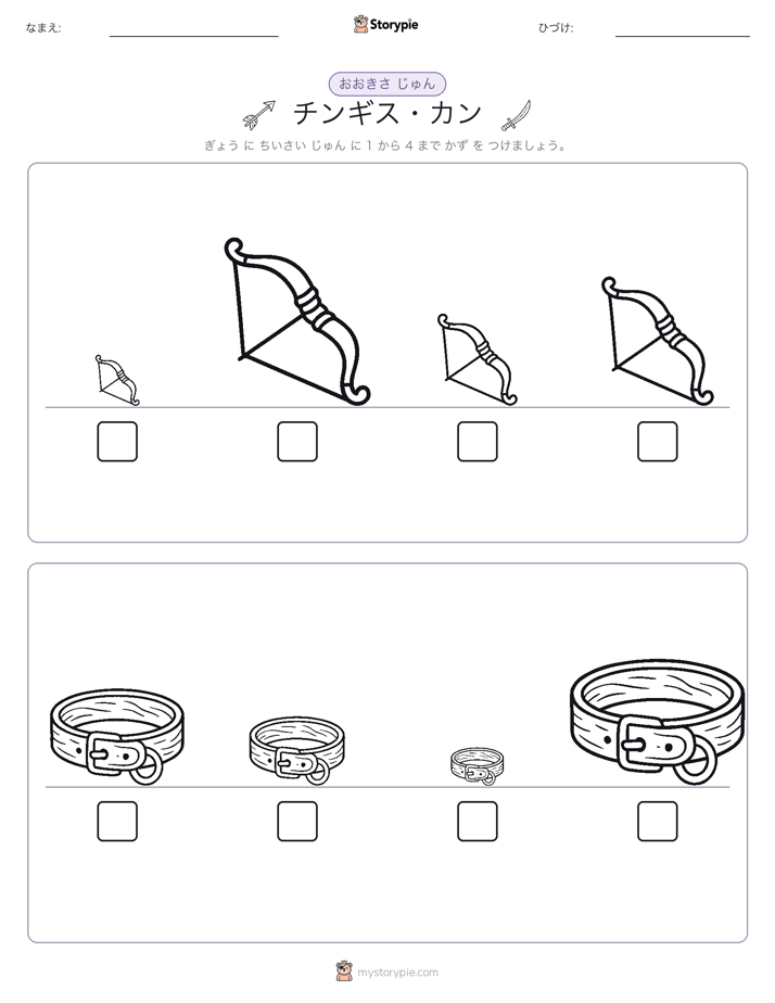 サイズ順